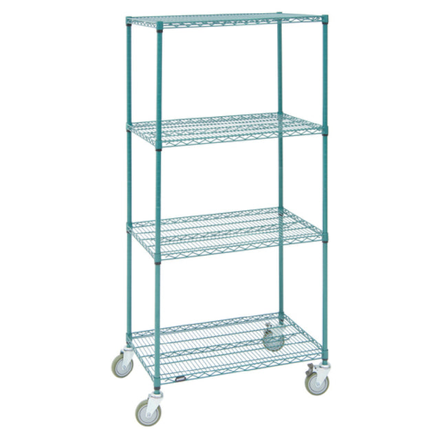 Hubert 11587 - Shelving Unit, Wire, Mobile