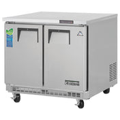 Everest Refrigeration ETBSF2 Undercounter/Worktop Freezer Two-section 35-5/8"W