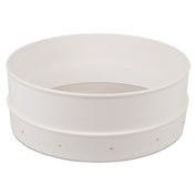 JB Prince U641 Flour Sieve 12" Dia. X 4-1/3"H Fine Mesh