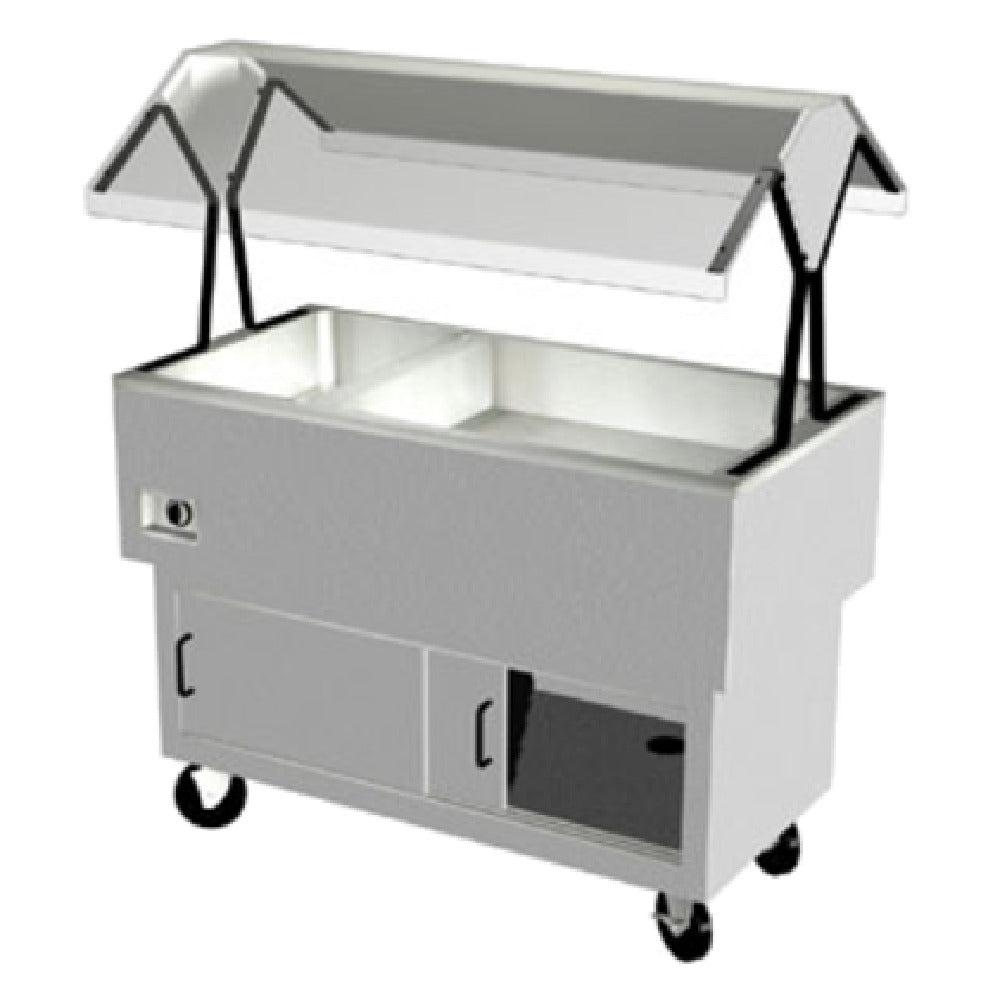 Duke DPAH-1H2C_217103 EconoMate™ Combination Hot/Cold Portable Buffet 44-3/8"W X 22-1/2"D Base