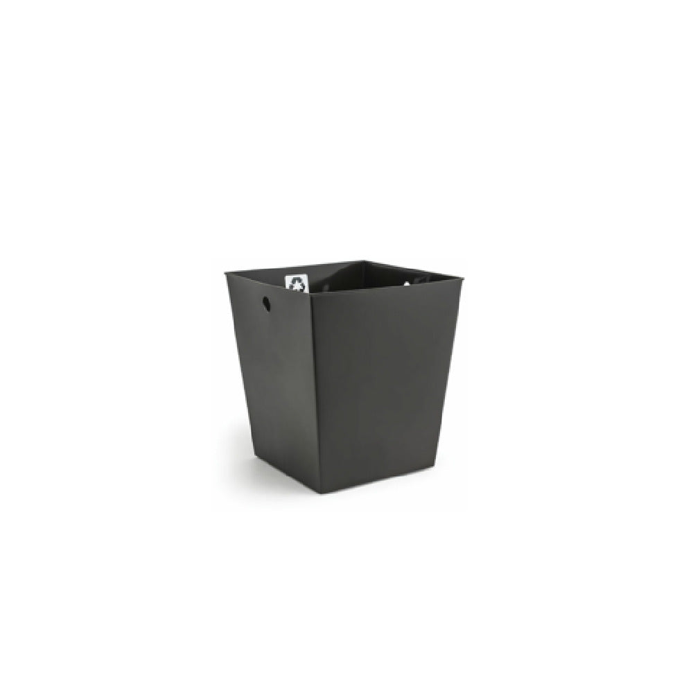 FOH RWL003ERT23 10" PP Flare Liner With Recycle Decal Brown Includes One RWL003EST23 10" PP Flare Liner Brown