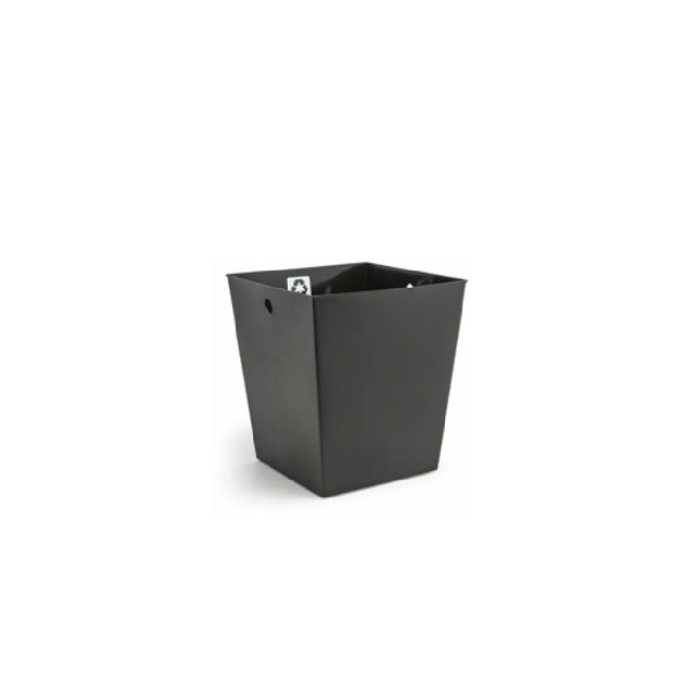 FOH RWL003ERT23 10" PP Flare Liner With Recycle Decal Brown Includes One RWL003EST23 10" PP Flare Liner Brown