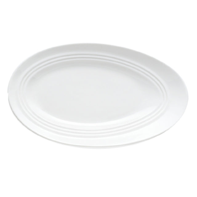 Bon Chef 1100011P Plate 16" X 9-7/16" X 1-9/10" Slanted Oval