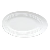 Bon Chef 1100010P Plate 14"W X 8-2/5"D X 1-11/16"H Slanted Oval