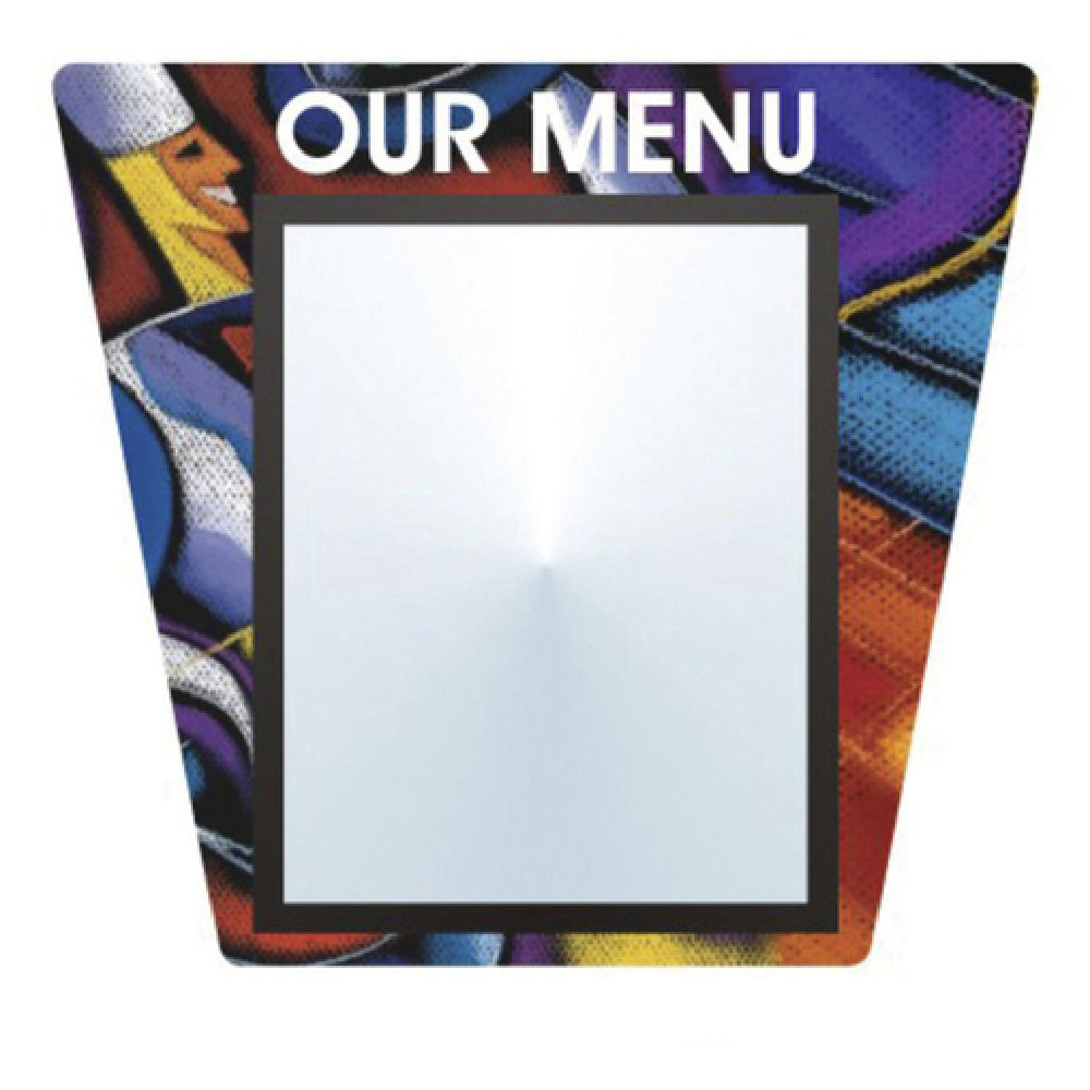 Hubert 49911 - Menu Board, 1-pocket, Wall-mount