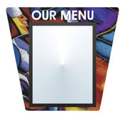 Hubert 49911 - Menu Board, 1-pocket, Wall-mount