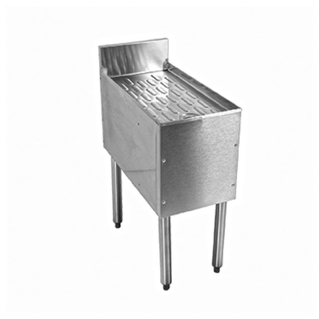 Glastender C-DBB-18 CHOICE Underbar Drainboard Freestanding 18"W X 24"D