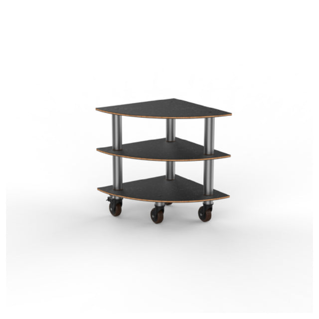 Steelite MGCMLX04MSXH - Modular Classic Corner Unit Marble Brushed Stainless Steel