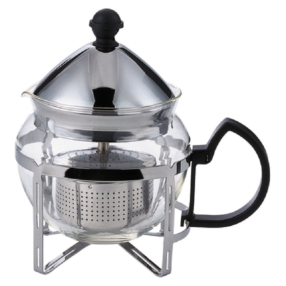 Service Ideas T600CC Classic Tea Press 0.6 Liter (20 Oz.) 3-1/2" X 5-1/2" X 4-1/4"