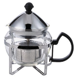 Service Ideas T600CC Classic Tea Press 0.6 Liter (20 Oz.) 3-1/2" X 5-1/2" X 4-1/4"