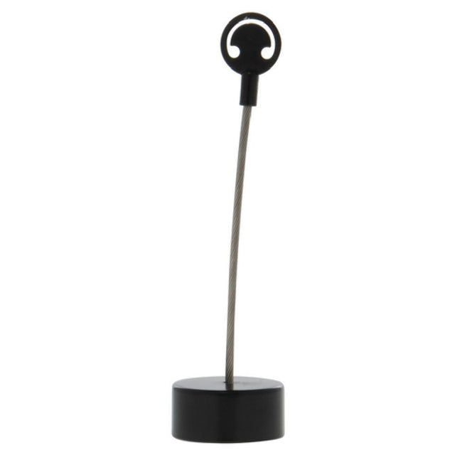 Hubert 72619 - Sign Holder, 1" Dia. X 4"H, Clip Design