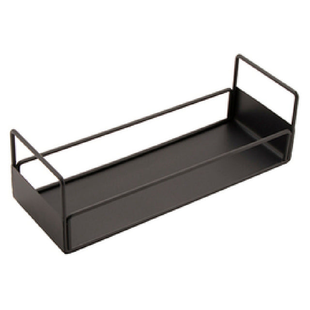 GET Enterprises IR-732-MG Urban Renewal™ Condiment Stand 4-1/2" X 12-1/2" X 4" Holds (3) 4" X 4" Condiment Bowl