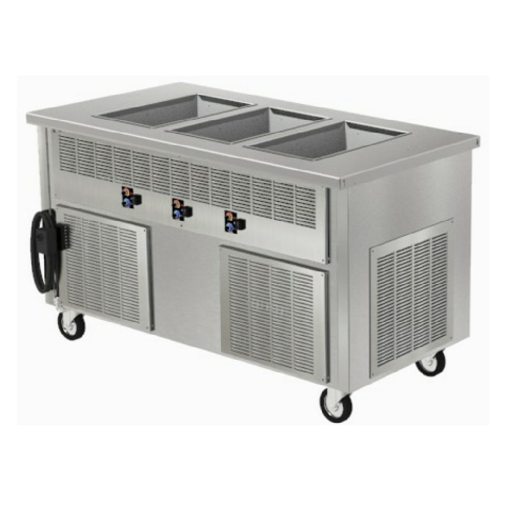 Delfield SFW-5-NU FlexiWell Combination Hot/Cold/Freezer Serving Counter 92"W X 30"D X 36"H
