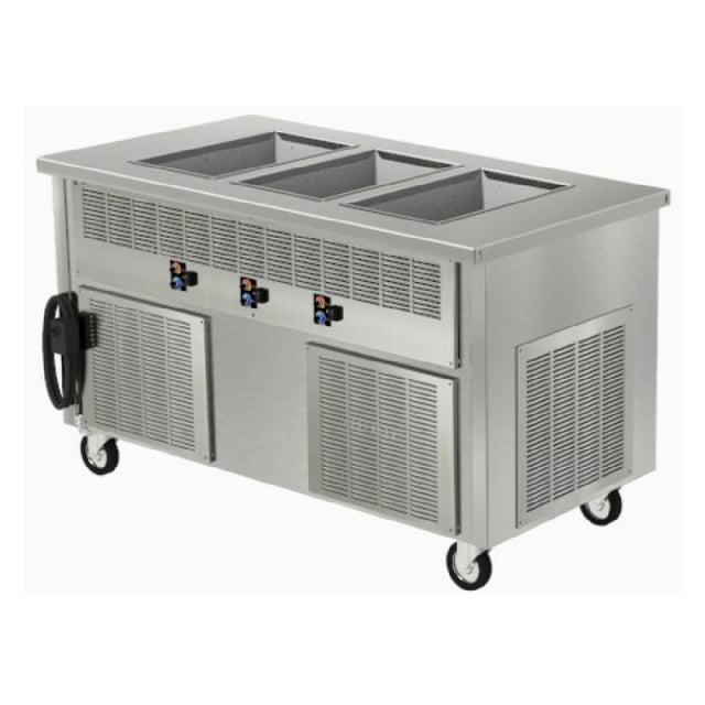 Delfield SFW-5-NU FlexiWell Combination Hot/Cold/Freezer Serving Counter 92"W X 30"D X 36"H