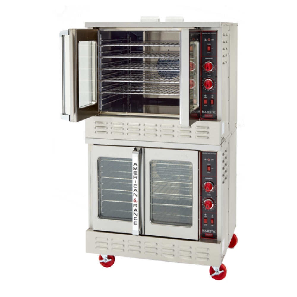 American Range MSD-2HE_LP Majestic Convection Oven HE Gas Double-deck