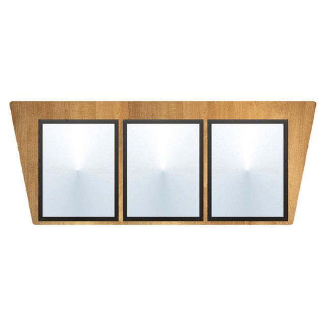 Hubert 44358 - Menu Board, 3-pocket, Wall-mount