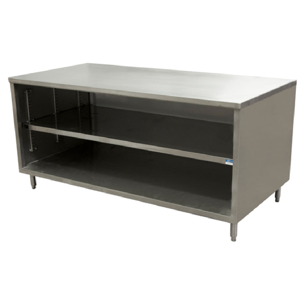 BK Resources CST-3672 Chef Table Cabinet Base With Open Front 72"W X 36"D X 34-3/4"H Overall Size