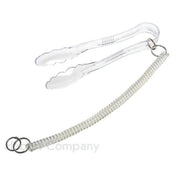 Hubert 80937 - Tong Kit, 9"L, With Coil Tether & (2) Keychain Rings