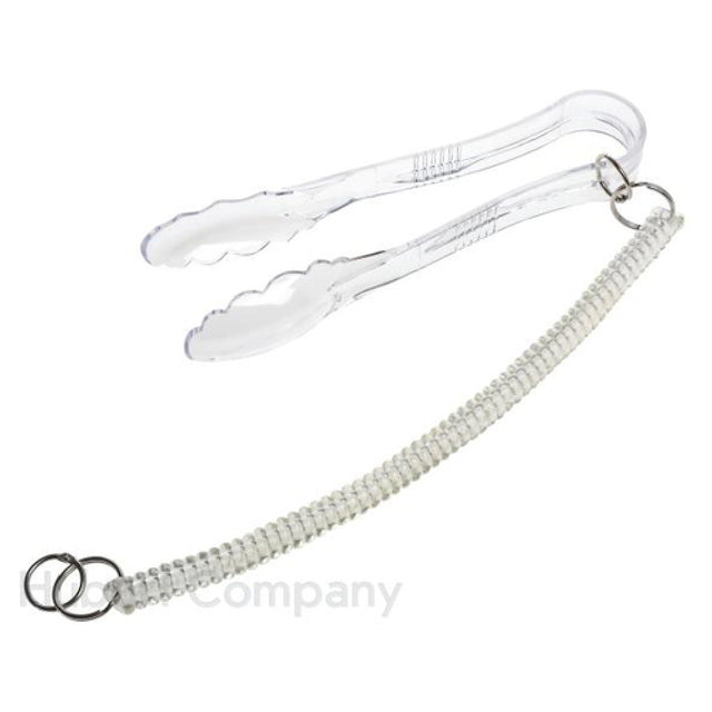 Hubert 80937 - Tong Kit, 9"L, With Coil Tether & (2) Keychain Rings