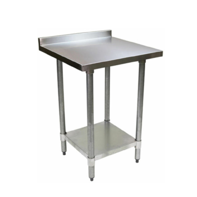 Hubert 28W-063 - Kratos® 430 Stainless Steel Work Table, 24"W X 24"D X 36"H, 18 Gauge Type 430-series Stainless Steel Top