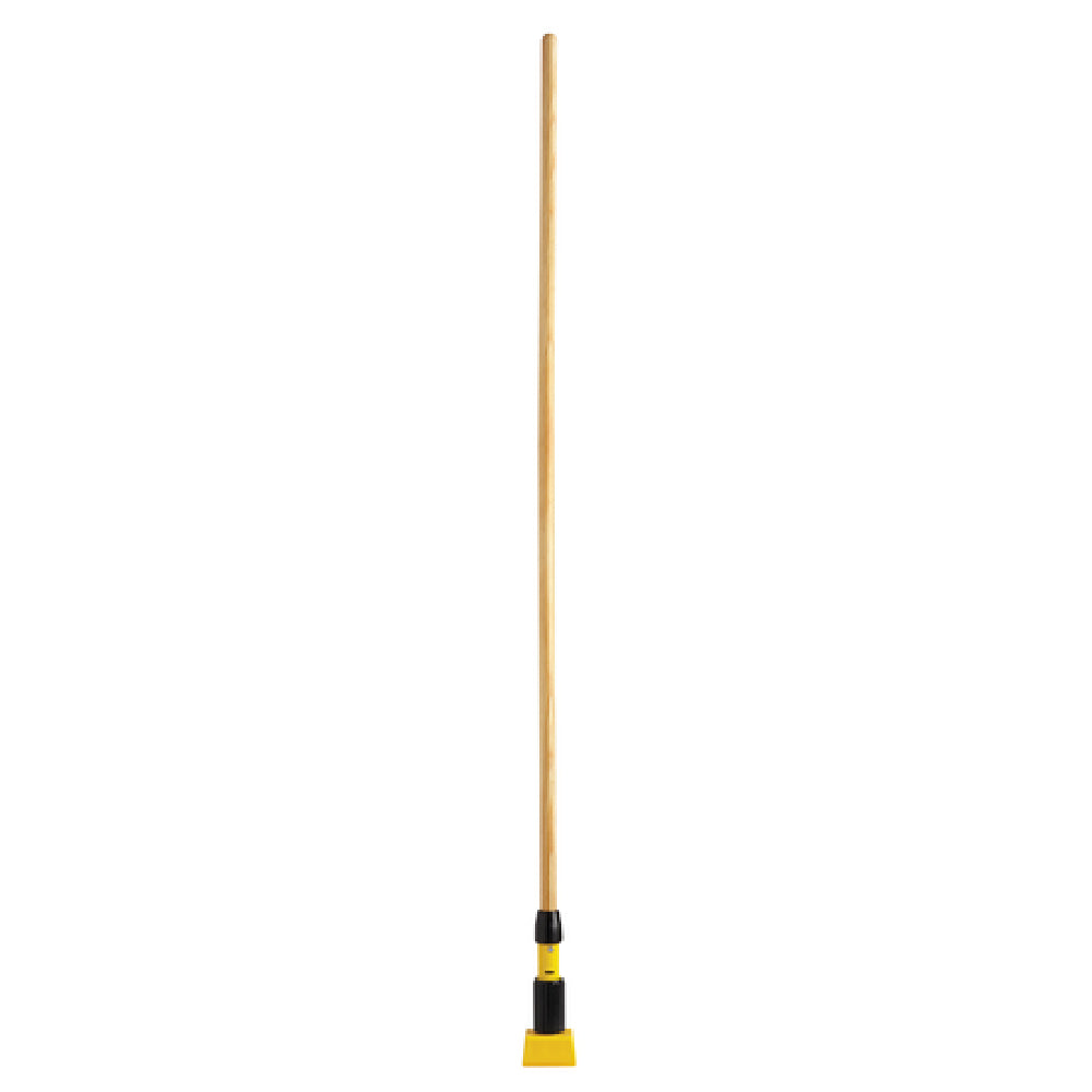 Rubbermaid FGH216000000 Gripper® Wet Mop Handle 60"L Wood With Yellow Plastic Head