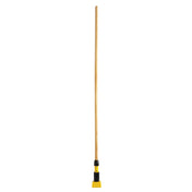 Rubbermaid FGH216000000 Gripper® Wet Mop Handle 60"L Wood With Yellow Plastic Head