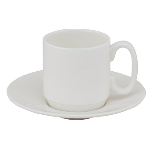 10 Strawberry St B4524B4525 - Espresso Cup & Saucer Set, Includes: (1) 4 Oz., 2-1/4" X 2-1/2" Cup