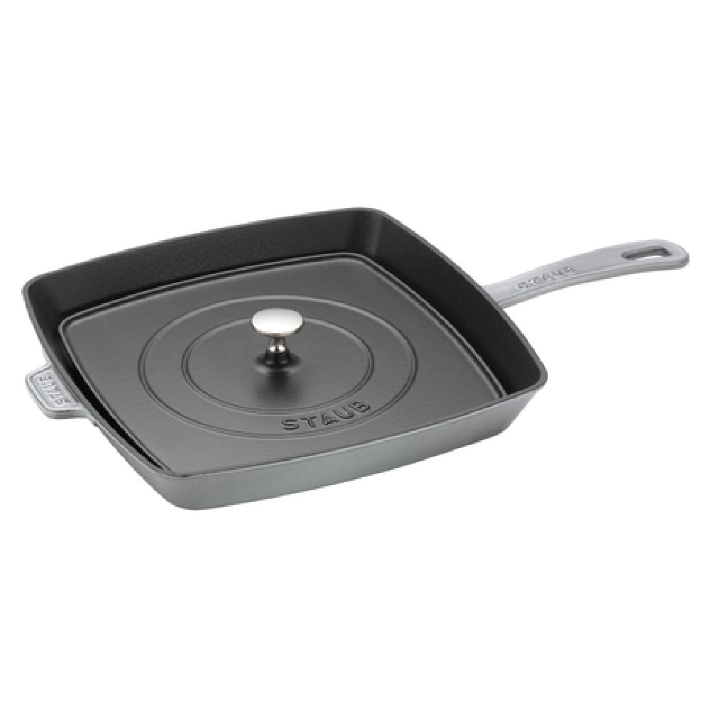Zwilling 19313018 Staub® Grill & Press Set 12" X 12" (20.3" X 11.8" X 1.9" O.A.)