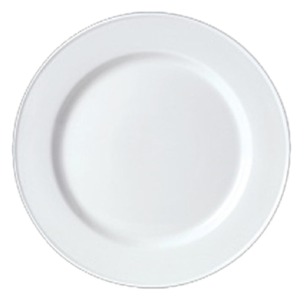 Steelite 11350210 Slimline Plate 10" Dia. Round