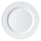 Steelite 11350210 Slimline Plate 10" Dia. Round