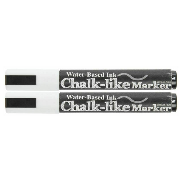 Hubert 17143 - Chalk-Like Marker Set, 2-piece, Medium Point