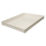 MFG Tray 221008 5136 Storage Container 5-1/2 Gallon 27"L X 21"W X 2-3/4"H