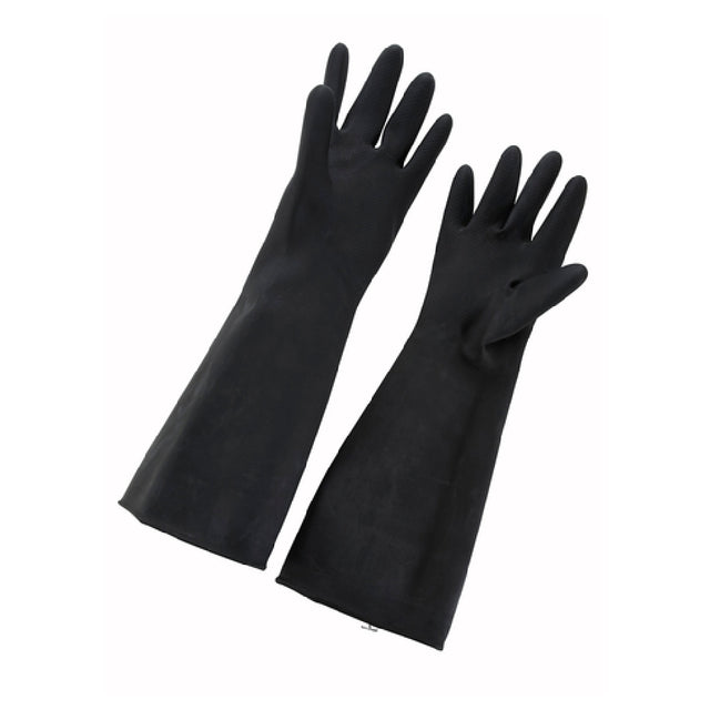 Winco NLG-1018 Gloves Large Natural Latex
