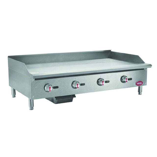 Hubert 64095 - Kratos® Gas Griddle, Manual Controls, 48"W X 20-3/5"D Cooking Area