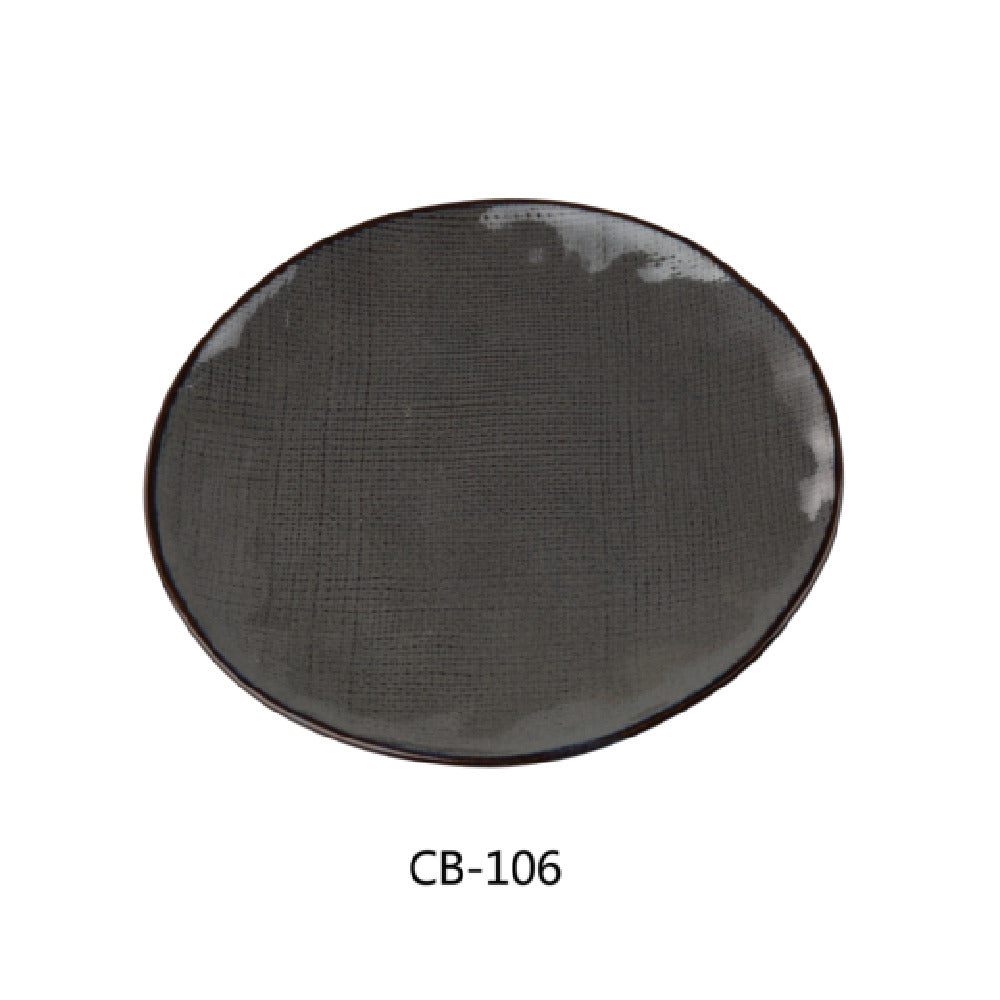 Yanco CB-106 Cowboy Dinner Plate 6-1/2" Dia. X 0-1/2"H Round