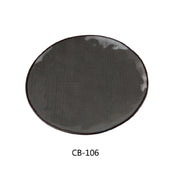Yanco CB-106 Cowboy Dinner Plate 6-1/2" Dia. X 0-1/2"H Round