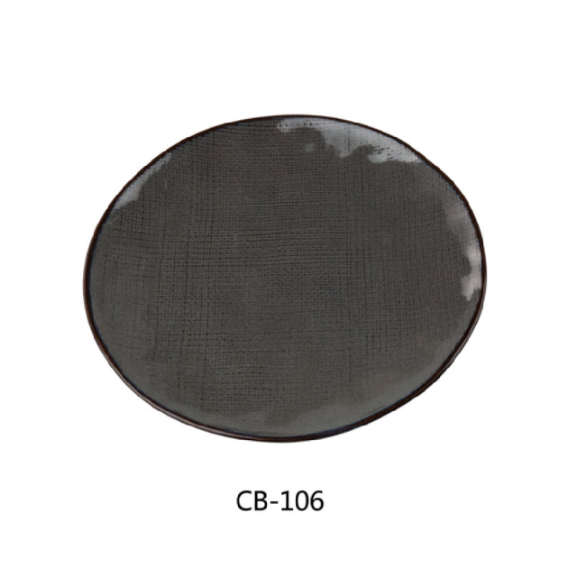 Yanco CB-106 Cowboy Dinner Plate 6-1/2" Dia. X 0-1/2"H Round