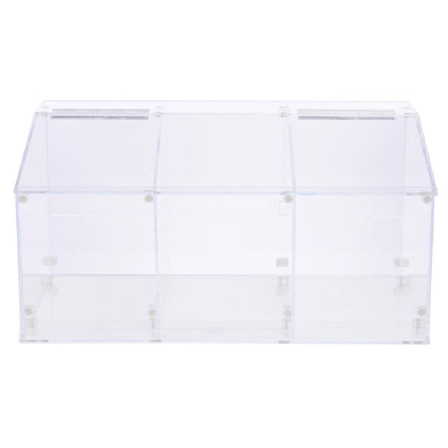 Hubert 87450 - Display Case/Bagel Merchandiser, Full Or Self-service, 3-section