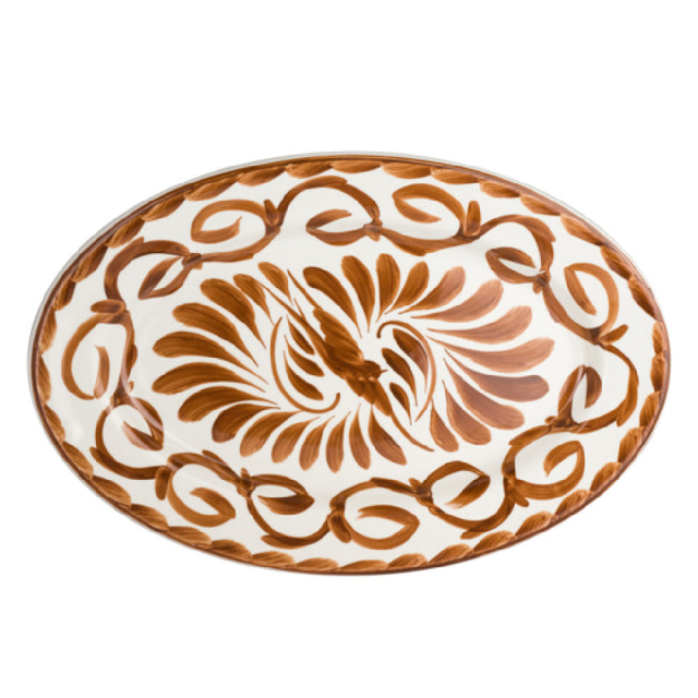Steelite A122P142 Platter Oval Rolled Edge 12.25" X 9.125" Puebla