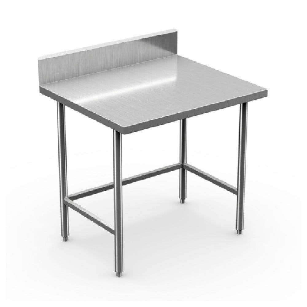 Winholt DTB-2460 Work Table 60"W X 24"D X 34"H 16/304 Stainless Steel Top