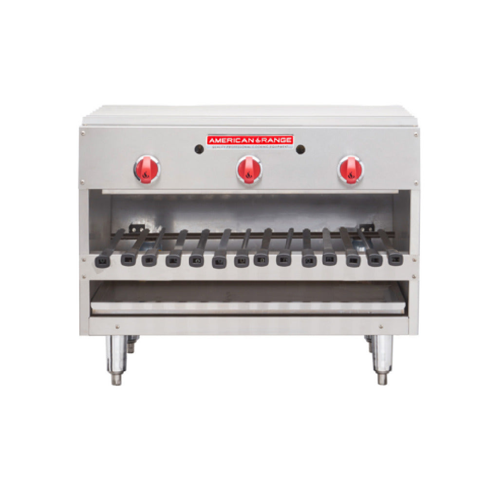 American Range AROB-36_LP - Infrared Brazilian Broilers, Gas, 36" Wide