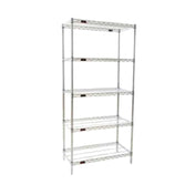 Eagle S5-86-2142S Starter Shelving Unit 5-tier 42"W X 21"D X 86"H