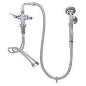T&S Brass B-0160 Spray Assembly Deck Mount Single Hole Mixing Faucet