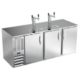 Beverage Air DD78HC-S - Draft Beer Cooler, 78"W X 30-3/8"D X 49-5/16"H, 26.131 Cu. Ft.