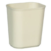 Rubbermaid FG254100BEIG Waste Basket 14 Quart 11-1/8"W X 8-1/4"D X 12-1/4"H