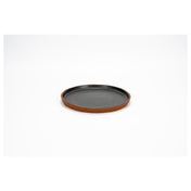 Arc Cardinal FP415 Maria Portugal Terracota Terra Grey Plate (D:9.5'') Stoneware