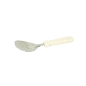 Thunder Group SLTHCS001 Ice Cream Spade One-piece Stainless Steel Blade With White Plastic Handle