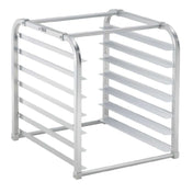 Hubert 46035 - Kratos Sheet/Bun Pan Rack For Eeach-ins, 7-pan Aluminum End Load, Unassembled