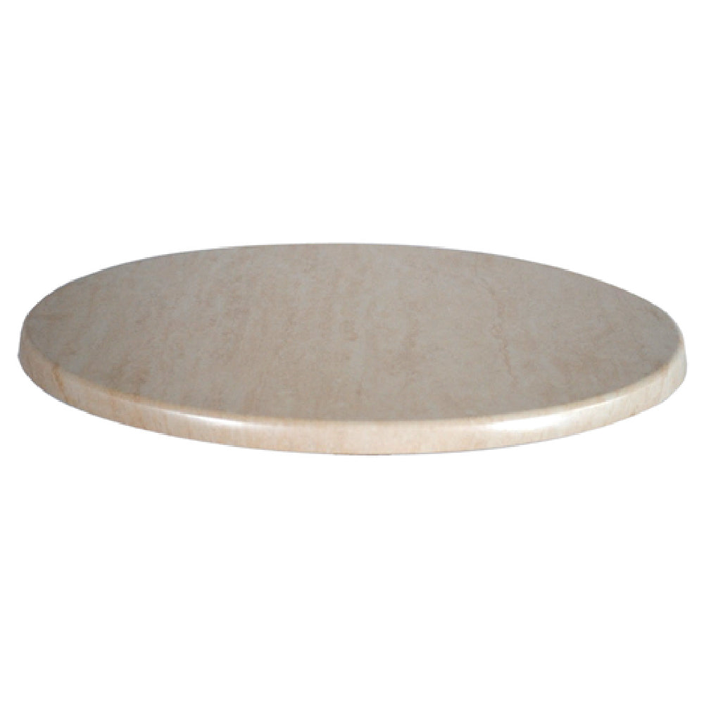 JMC Furniture TOPALIT 28 ROUND TRAVERTINE Topalit Table Top Outdoor Use 28" Dia.