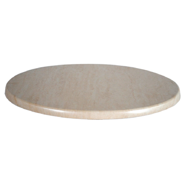 JMC Furniture TOPALIT 28 ROUND TRAVERTINE Topalit Table Top Outdoor Use 28" Dia.